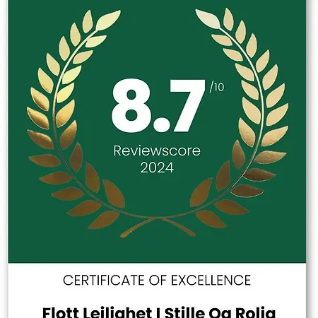 Flott Leilighet I Stille Og Rolig Omrade, Med Gratis Privat Parkering! * Ставангер